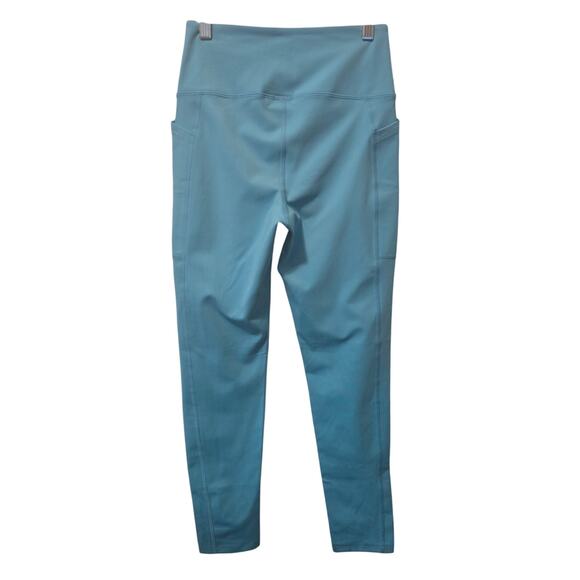 Girlfriend Collective Turquoise Athletic Hiking Side Pockets Women's Leggings S - Picture 2 of 3